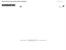 Tablet Screenshot of croove.com